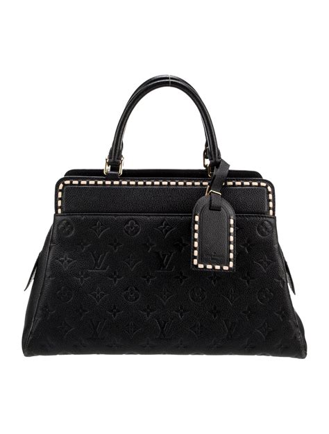 LOUIS VUITTON Empreinte Vosges MM Black